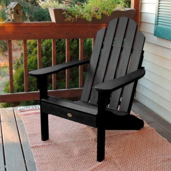 Highwood Usa highwood® Classic Adirondack Beach Chair - Black AD-CLAS1-BKE